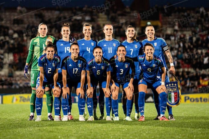 amichevole italia vs spagna femminile