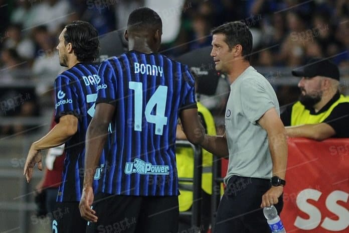 INTER CALCIO Chivu e Bonny