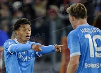 Neres glaciale e il Napoli aggancia il primo posto (1-0). Altra sconfitta per Gasperini contro una big serie a enilive 2025 2026: roma vs napoli