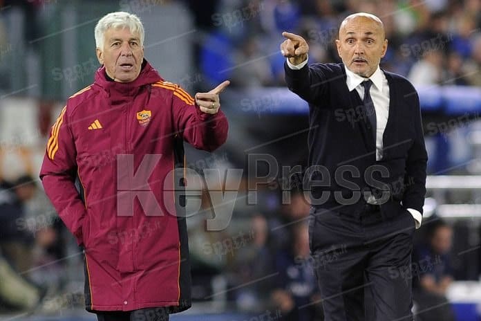 LUCIANO SPALLETTI E GIAN PIERO GASPERINI luciano spalletti e gian piero gasperini